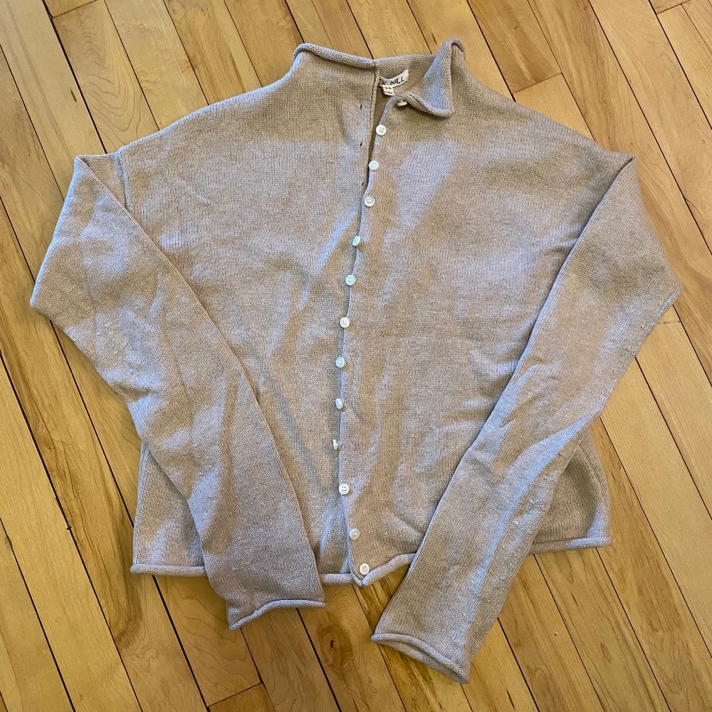 Alex Mill Taylor cardigan in Vellum